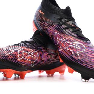 Chaussures de football Noires/Oranges Homme Puma Future 8 vue 7