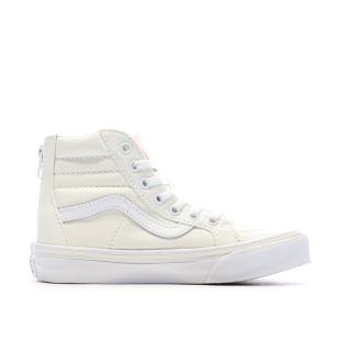 Baskets Beiges Fille Vans Flower vue 2