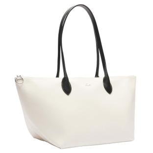 Sac Blanc Femme Lacoste Cabas vue 0