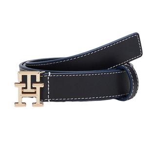 Ceinture Noir Femme Tommy Hilfiger Logo 2.5 pas cher