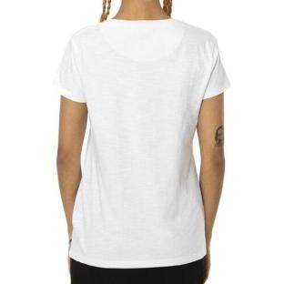 T-Shirt Blanc/Noir Femme Von Dutch LEC vue 2