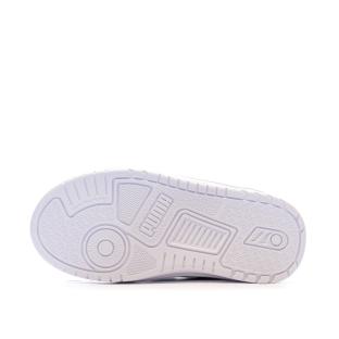 Baskets Blanches/Vertes Garçon Puma Shuffle Downtown vue 0