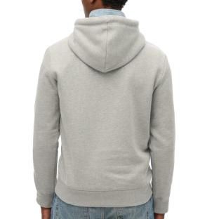 Sweat Gris Homme Superdry Heritage vue 2