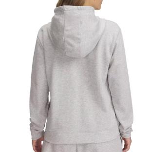 Sweat Gris Homme Under Armour Rival Terry Hoodie vue 0