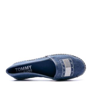 Espadrilles Bleu Jeans Femme Tommy Hilfiger Winnie vue 4
