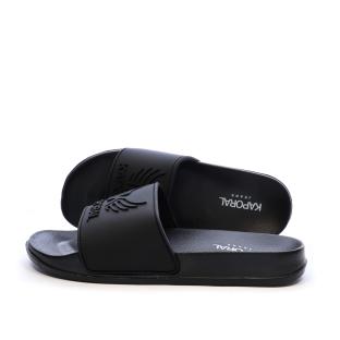 Claquettes Noir Femme Kaporal Bapo vue 0