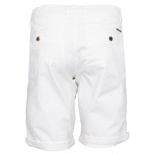 Short Blanc Homme Paname Brothers Bermuda Chino vue 2
