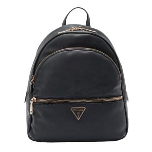 Sac à Dos Noir/Doré Femme Guess Manhattan pas cher