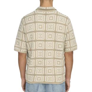 Chemise à Maille Beige/Ecru Homme Only & Sons Bart RLX 5 SS vue 0