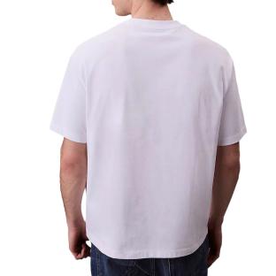 T-Shirt Blanc Homme Calvin Klein Jeans Monologo LV04RB295G vue 0