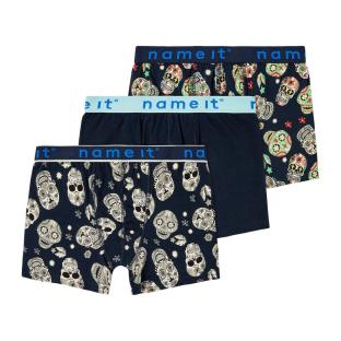 x3 Boxers Noir/Jaune Garçon Name it Sapphire vue 0