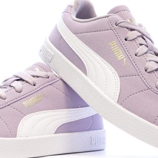 Zapatillas malva para niña Puma Club II PS ver 0