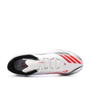 Weiße Adidas F50 Messi League TF Fußballschuhe für Kinder Ansicht 0