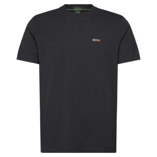 Camiseta azul marino para hombre Hugo Boss Tee ver 0