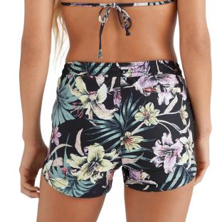 Short Noir Fille O'Neill Aop Beach vue 2