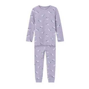 Pyjama Mauve Fille Name it Licorne vue 2