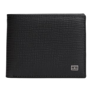 Portefeuille Noir Homme Tommy Hilfiger Th Flag Mini Cc Wall vue 0