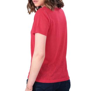 T-shirt Rouge Femme Deeluxe Colyne vue 2