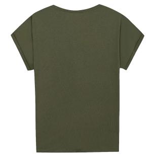 T-Shirt Kaki Femme TBS ZILDOTEE vue 0