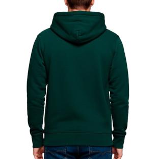 Sweat à Capuche Vert Foncé Homme Superdry Duo Classic vue 3
