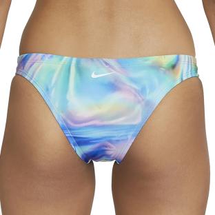 Bas de maillot de bain Bleu Femme Nike Cheeky vue 2