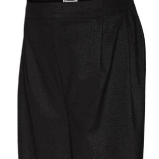 Pantalon Droit Noir Femme Mamalicious Glitter vue 2