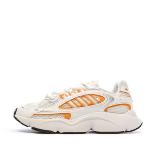 Baskets Blanches/Oranges Femme Adidas Ozmillen vue 0