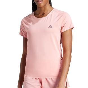 T-Shirt Rose Femme Adidas Adizero vue 0