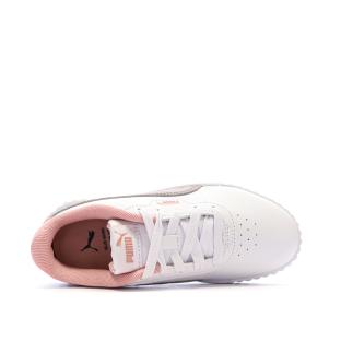 Zapatillas blancas para niña Puma Carina 3.0 ver 0