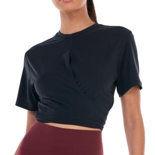 T-shirt Noir Femme Adidas Yga pas cher