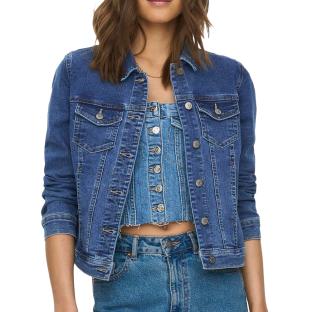 Veste Bleu Femme Only Lumi pas cher