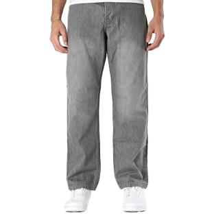 Jean Loose Gris Homme Paname Brothers Relaxed pas cher