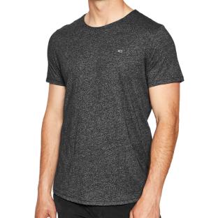 T-shirt Anthracite Homme Tommy Jeans Slim Jaspe pas cher