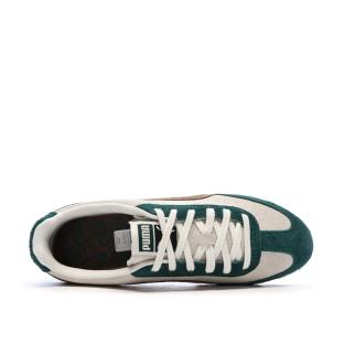 Baskets Vert/Beige Homme Puma Arizona Suede vue 4