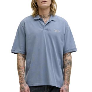 Polo Bleu Homme Jack & Jones Archive Graphic Polo vue 0