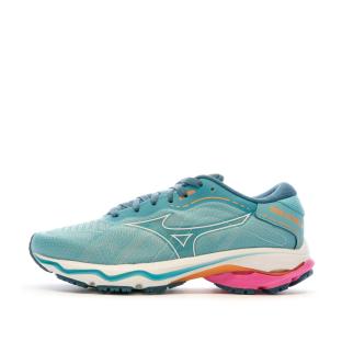 Chaussures de Running Bleu Femme Mizuno Wave Ultima pas cher