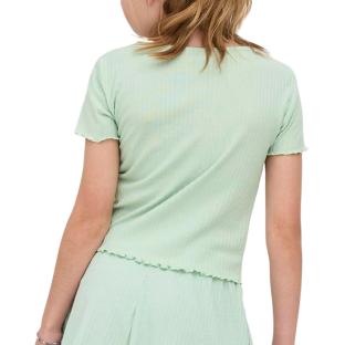 Camiseta verde claro para niña de Only Nella ver 0