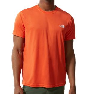 T-shirt Orange Homme The North Face Reaxion 32G62 pas cher