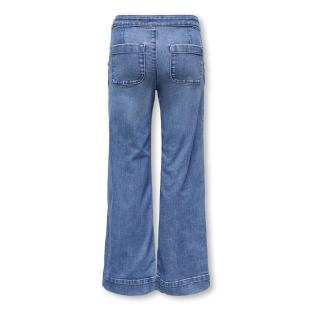 Jean Loose Bleu Fille Kids ONLY Gmadison vue 0