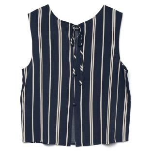 Débardeur Marine Femme Vero Moda Christina vue 0