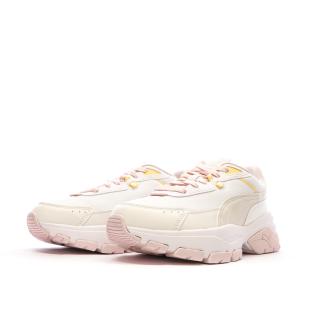 Baskets Roses/Jaune Femme Puma Cassia vue 6