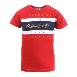 T-shirt Junior Rouge Garçon Redskins 2274 pas cher