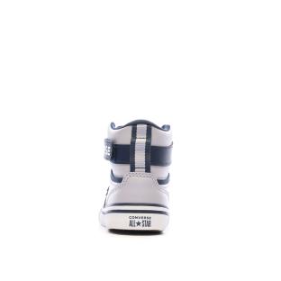 Baskets Grise/Marine Garçon Converse Pro Blaze vue 3