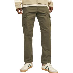 Pantalon Cargo Kaki Homme Jack & Jones Barkley vue 0