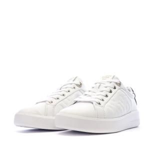 Baskets Blanc/Noir Femme Guess FLJRONFAL12 vue 0