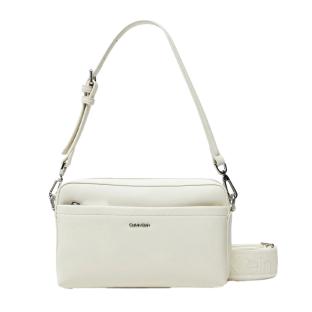 Sac à Main Ecru Femme Calvin Klein Jeans Ck Must Convertible vue 0