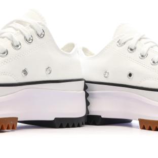 Baskets Blanches Femme Converse Run Star Hike 168817C vue 7