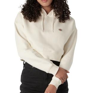 Sweat Blanc Femme Dickies Oakport pas cher