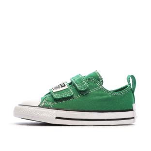 Baskets Vertes Garçon Converse All Star Sketch pas cher