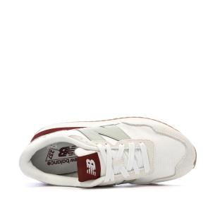 Baskets Beiges/Vertes Femme New Balance 237 vue 4